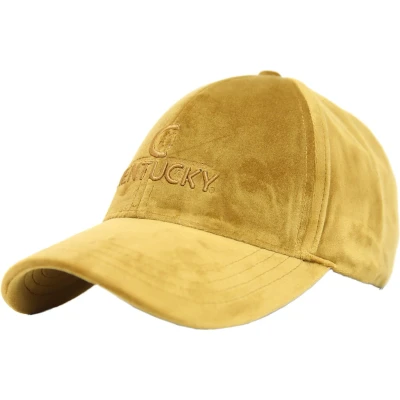 Afbeelding van Kentucky Horsewear Cap Velvet Mosterd