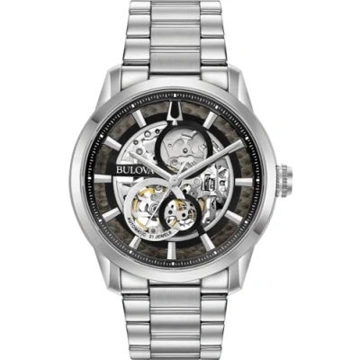 Afbeelding van Bulova Sutton Automatic 96A208 Horloge Staal Zilverkleurig Ø 42 mm