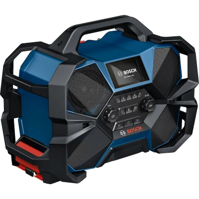 Afbeelding van Bosch Professional GPB 18VH 6 SRC Radio DAB+, FM, Bluetooth, AUX en Multi Speaker Sound