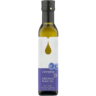 Afbeelding van Biologische Lijnzaadolie Koudgeperst 250ml