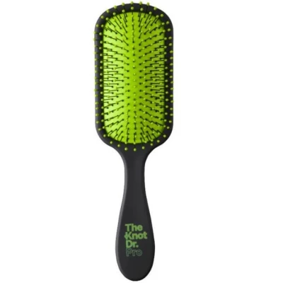 Afbeelding van The Knot Dr. Pro Borstel Black Paddle Brush Pomelo Pad