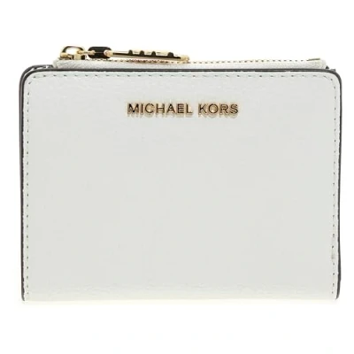 Afbeelding van Michael Kors Empire SNAP COIN Billfold Portemonnee, Dames, Maat: One Size, Optic white