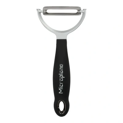 Afbeelding van Microplane Professional Dunschiller Y model Glad Zwart