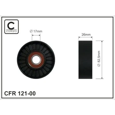 Afbeelding van CAFFARO 121 00 Spanrol