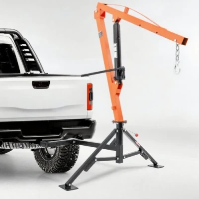 Image de VEVOR Grue de levage hydraulique pour camionnette 450 kg 360 construction