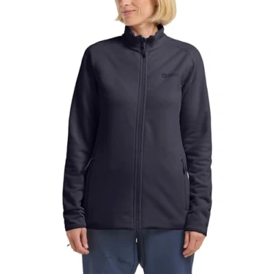 Afbeelding van Jack Wolfskin Baiselberg Fleecejas, Dames, Maat: Small, Graphite