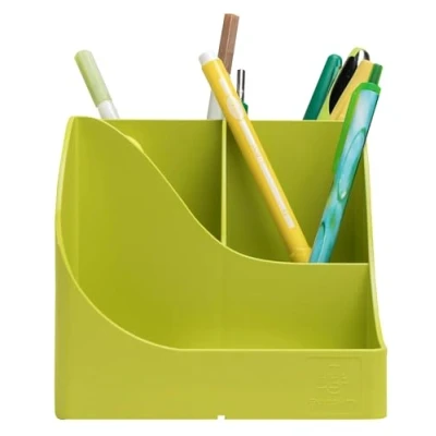 Afbeelding van Exacompta Ref. 695909D 1 Pen Wave Pop N&#039;Co potloodhouder 5 vakken 4 hoge voor grote gebruiksvoorwerpen en onderste compartiment kleine willekeurige kleuren