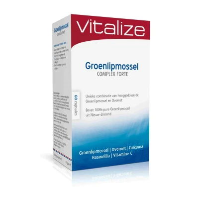 Afbeelding van Vitalize Groenlipmossel Complex Forte Capsules 60CP