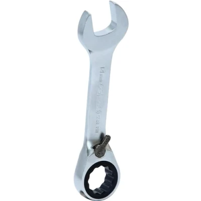 Afbeelding van KS TOOLS 503.4637 E Ratelringsteeksleutel 14 70g