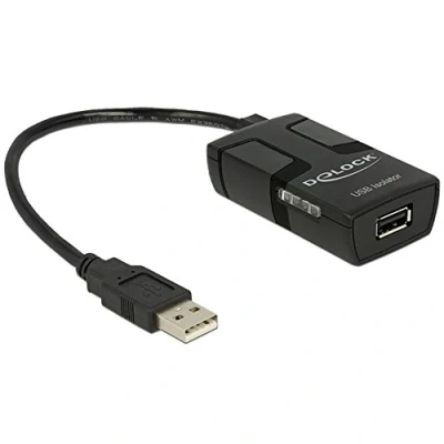 Afbeelding van USB kabel 0.15 meter A Zwart