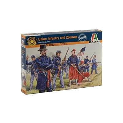 Afbeelding van Italeri Union Infantry / Zuaves 1:72 (Ita6012s) modelbouwsets, hobbybouwspeelgoed voor kinderen, modelverf en accessoires