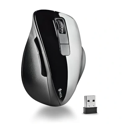 Afbeelding van Wireless muis NGS Bow Zwart