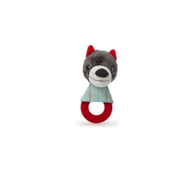 Afbeelding van Lilliputiens Louis De Wolf Bijtringrammelaar Ideaal Voor Wanneer Eerste Tandjes Doorkomen Geschikt Vanaf 3 Maanden
