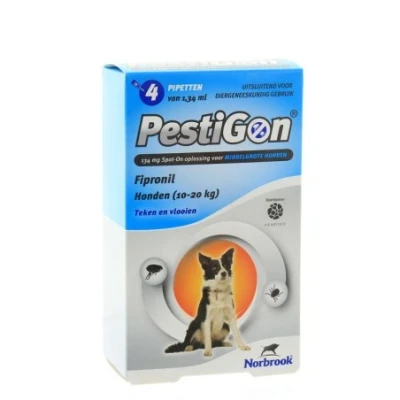 Afbeelding van Pestigon hond 10 20kg 4 pipetten