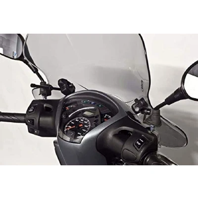 Afbeelding van Puig City Touring voorruit Honda Scoopy Sh125i/sh150i Grijs