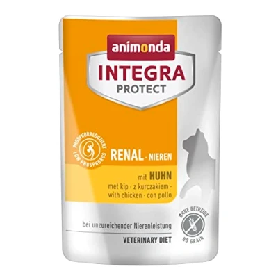 Afbeelding van 24x85g animonda Integra Protect Adult Renal met Kip Kattenvoer nat