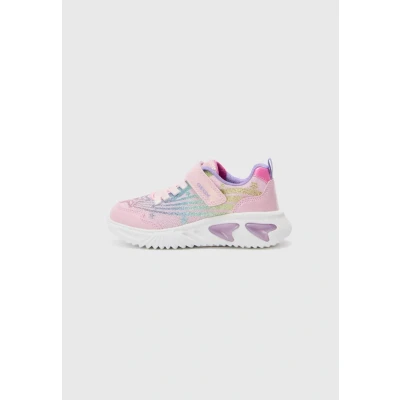 Afbeelding van Geox Sneakers laag pink/multicoloured voor kinderen, Maat: 24, Pink/multi coloured Textiel/ synthetisch