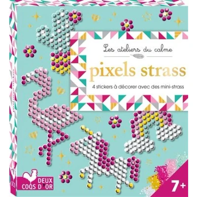 Image de Pixels strass mini boîte avec accessoires