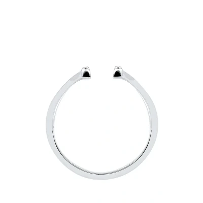 Afbeelding van Elli GEO Resize Offen Kristalle Ring, Dames, Maat: 54, Silber