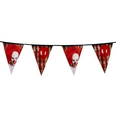 Afbeelding van Boland PE vlaggenlijn Horror clown