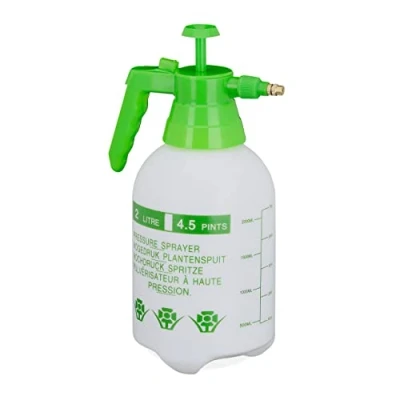 Afbeelding van Relaxdays drukspuit 2 liter druksproeier plantenspuit waterverstuiver waterspuit
