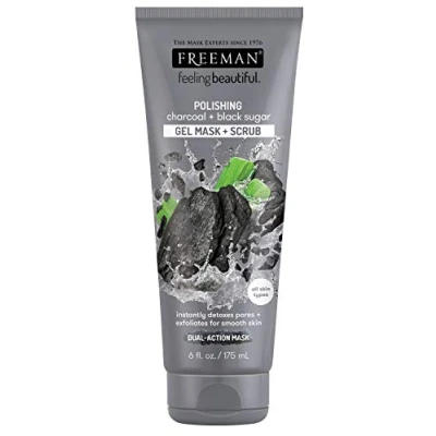 Afbeelding van Freeman Facial Polishing Mask Charcoal &amp; Sugar 175ml