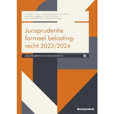 Afbeelding van Boom fiscale studieboeken Jurisprudentie formeel belastingrecht 2023/2024