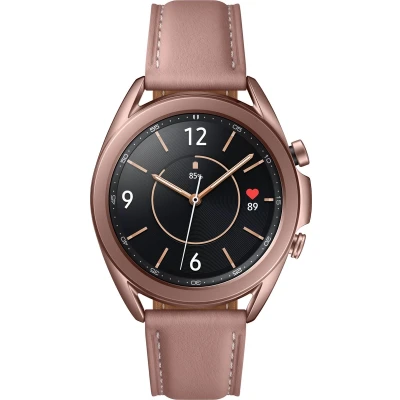 Afbeelding van Samsung Galaxy Watch 3 (LTE) 41 mm Mystic Bronze smartwatch fitnesstracker [Spaanse versie]