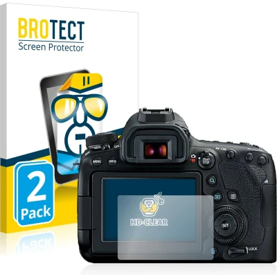 Afbeelding van BROTECT Screenprotector voor Canon EOS 6D Mark II Folie Beschermfolie transparant (2 Stuks)