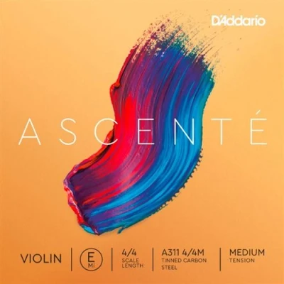 Image de D&#039;Addario A311 4/4M Corde seule (mi) violon 4/4 Ascenté, Medium