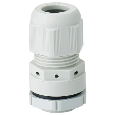 Afbeelding van Hensel 4012591102809 Beluchtingsstop Met borgmoer, trekontlasting, Slagvast Kunststof Lichtgrijs 1 stuk(s)