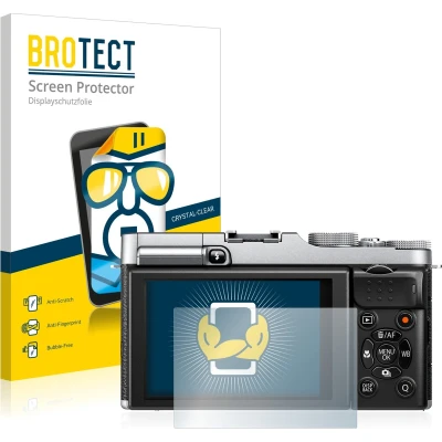 Afbeelding van BROTECT Screenprotector voor Fujifilm X M1 Folie Beschermfolie transparant (2 Stuks)