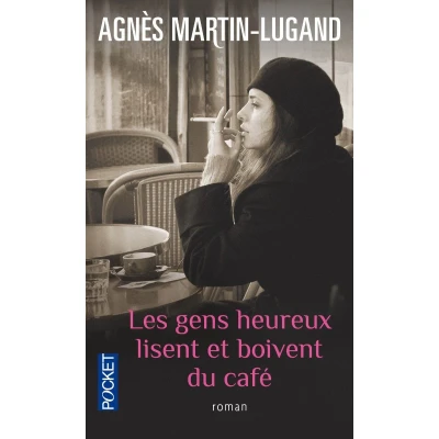 Afbeelding van Les gens heureux lisent et boivent du café