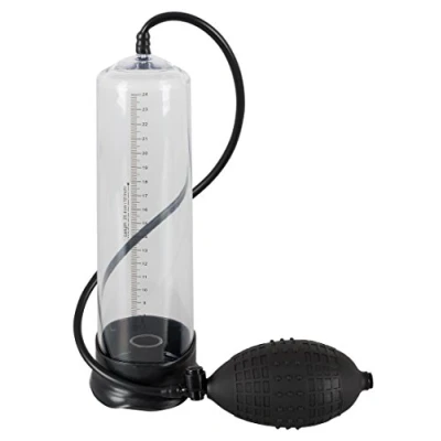 Afbeelding van You2Toys Mister Boner Penispomp voor Professionals met Handmatige Pomp en Lengte Indicatie Transparant