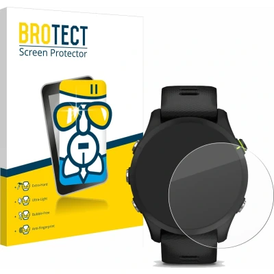Afbeelding van BROTECT Screenprotector voor Garmin Forerunner 255 / Music Folie Beschermfolie Beschermglas transparant