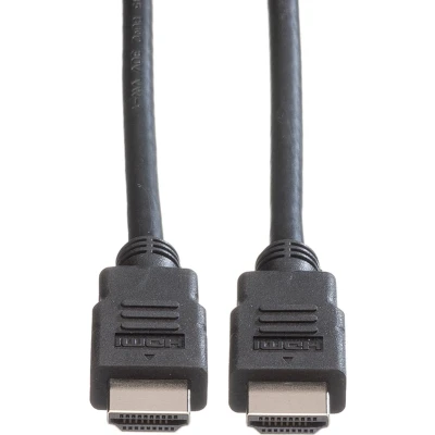 Afbeelding van ROLINE GREEN HDMI High Speed kabel met Ethernet m M, TPE, zwart, 1
