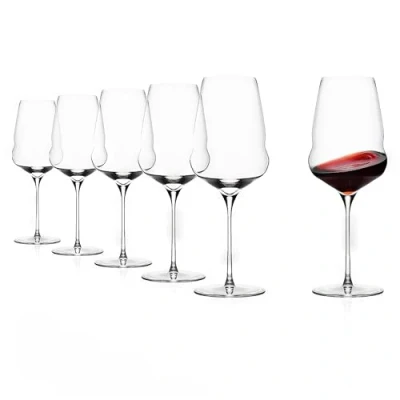 Afbeelding van Stolzle Cocoon 570 ml Kristallen Rode Wijnglazen 6 stuks