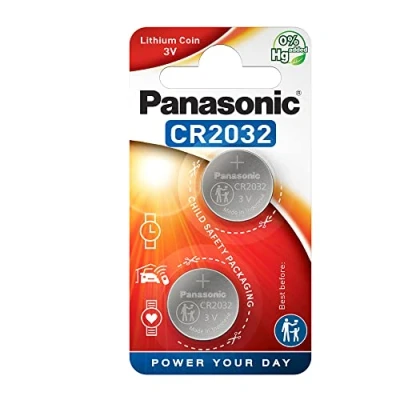 Afbeelding van Panasonic Lithium knoopcel CR2032, 24 stuks