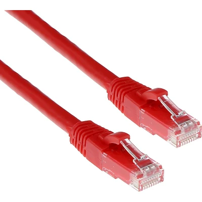 Afbeelding van ACT IS8551 U/UTP CAT6 Patchkabel Snagless Rood 1,5 meter
