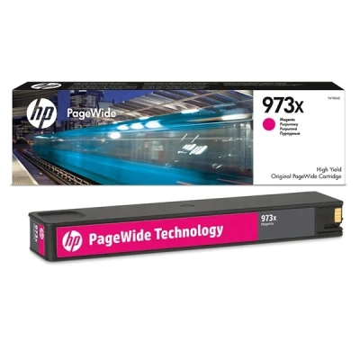 Image de HP 973X cartouche PageWide Magenta grande capacité authentique