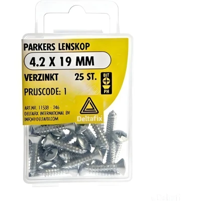 Afbeelding van Parkers 4,2x19mm verz 25st Deltafix