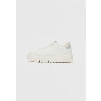 Afbeelding van Tamaris Baskets basses pour femme Blanc Taille 39 EU, White Comb, EU