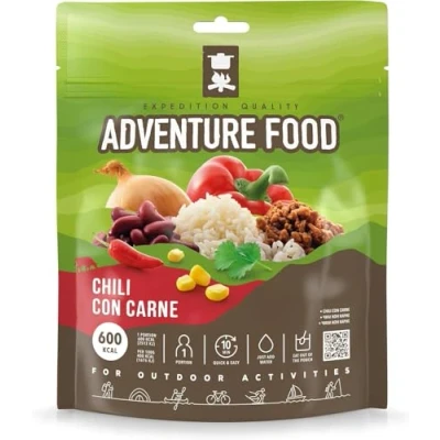 Afbeelding van Adventure food Chili con Carne outdoormaaltijd vriesdroogmaaltijd survival buitensportvoeding prepper trekkingfood