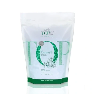 Afbeelding van ItalWax Top Line Film Wax Emerald 750g Professionele Hars voor Pijnloos Waxen