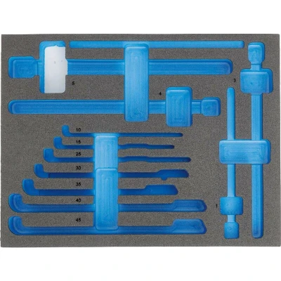 Afbeelding van Gedore 2964449 EI 1101 CT 1.29/3K Plukschuiminlegstuk (l x b) 260 mm 340
