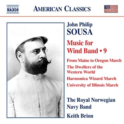 Afbeelding van Royal Norwegian Navy Band, Keith Brion Sousa: Music For Wind Volume 9 (CD)