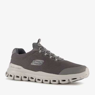 Afbeelding van Skechers Glide Step Sylo heren sneakers grijs Maat 44 Extra comfort Memory Foam