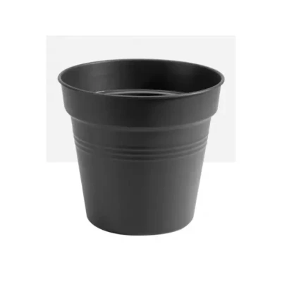 Afbeelding van Bloempot Green basics kweekpot 40 cm living black elho