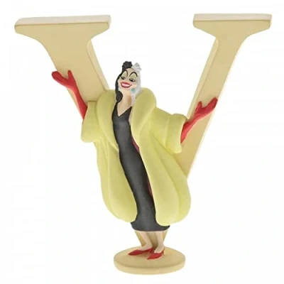 Afbeelding van Disney Letter &#039;V&#039; Cruella De Vil
