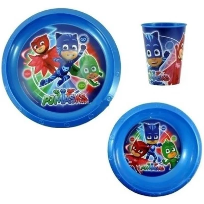 Afbeelding van PJ Masks Pyjamahelden 3 delig kinder servies
